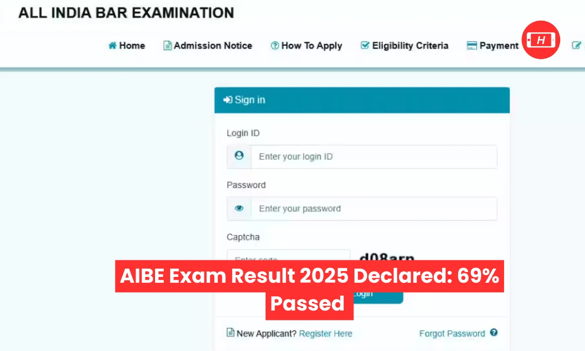 AIBE Exam Result 2025 Declared: 69% Passed