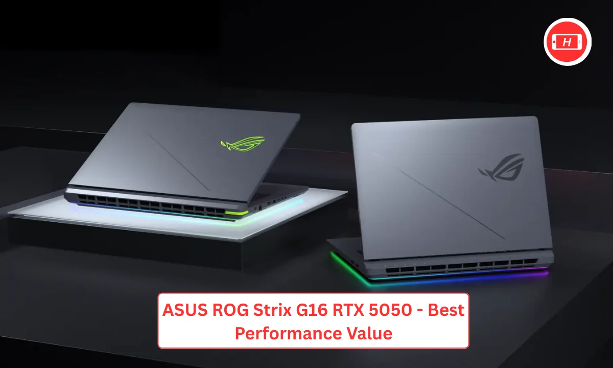ASUS ROG Strix G16 RTX 5050 - Best Performance Value | Image With Asus 