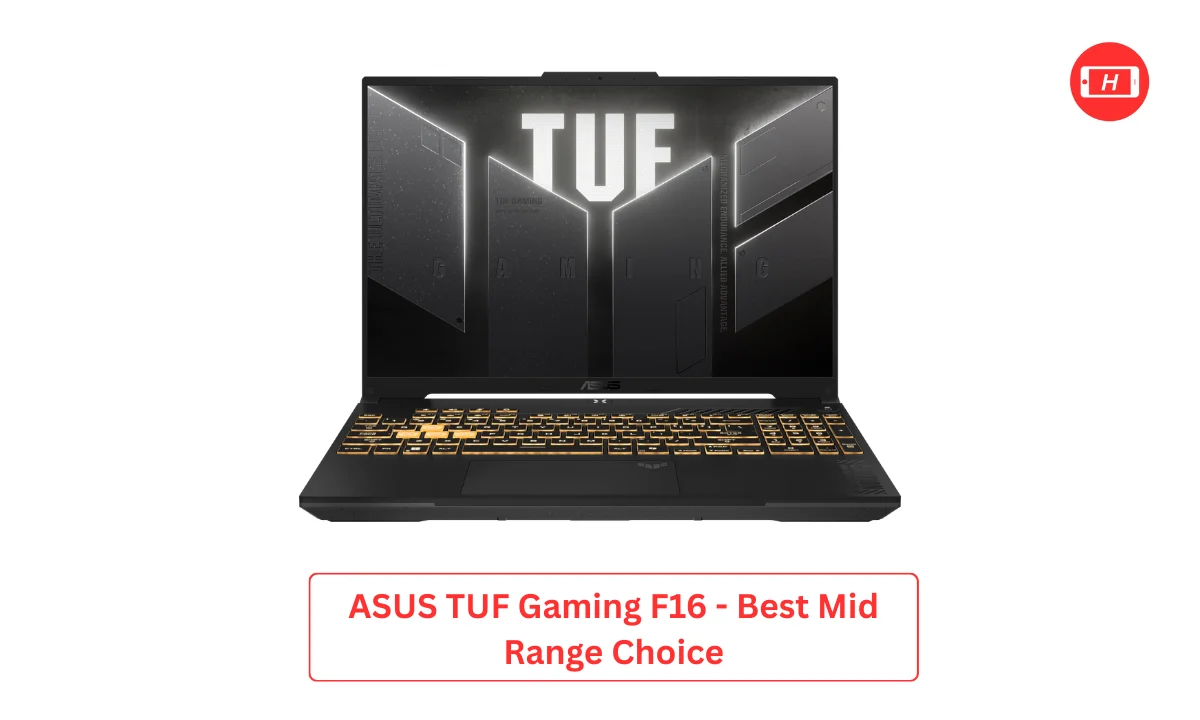ASUS TUF Gaming F16 - Best Mid Range Choice | Image With Asus