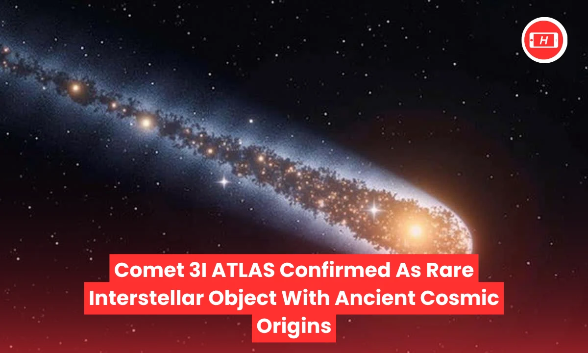 Comet 3I ATLAS Confirmed As Rare Interstellar Object With Ancient Cosmic Origins