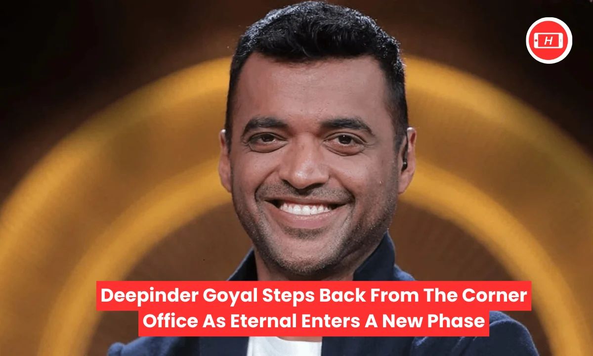 Deepinder Goyal Steps Back From The Corner Office As Eternal Enters A New Phase | Image With The Indian Express