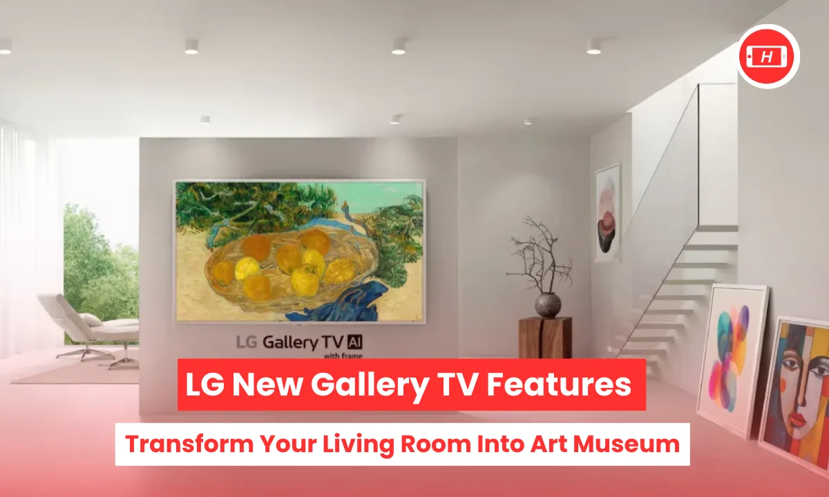 LG New Gallery TV Features That Transform Your Living Room Into Art Museum