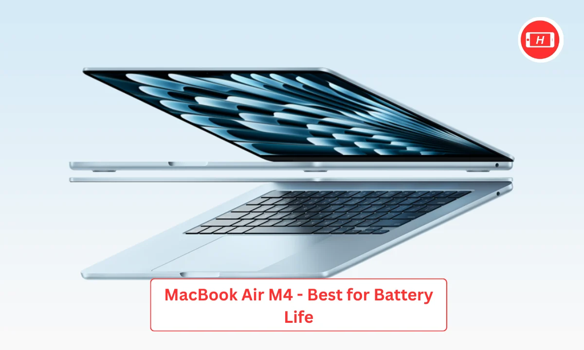 MacBook Air M4 - Best for Battery Life | Image With Apple.Com