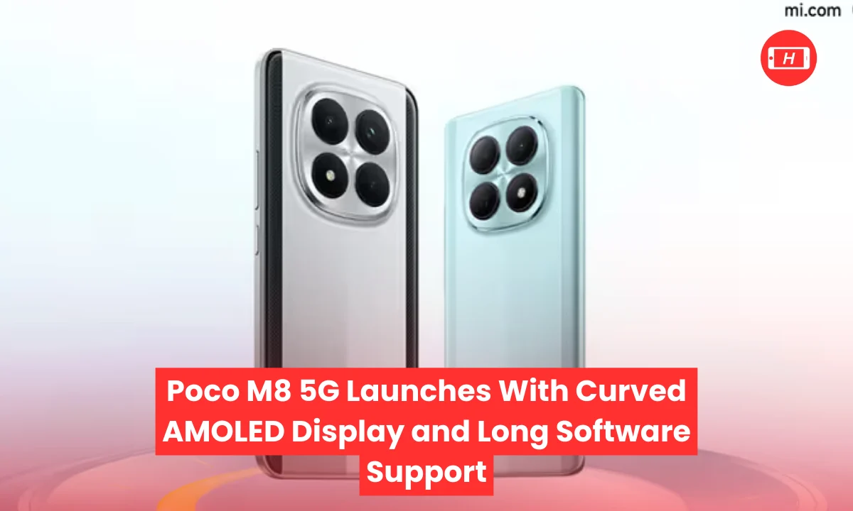 Poco M8 5G Launches With Curved AMOLED Display and Long Software Support