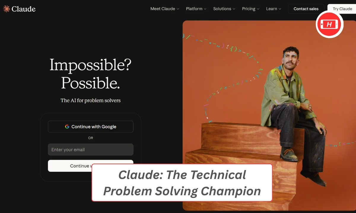 Claude: The Technical Problem Solving Champion