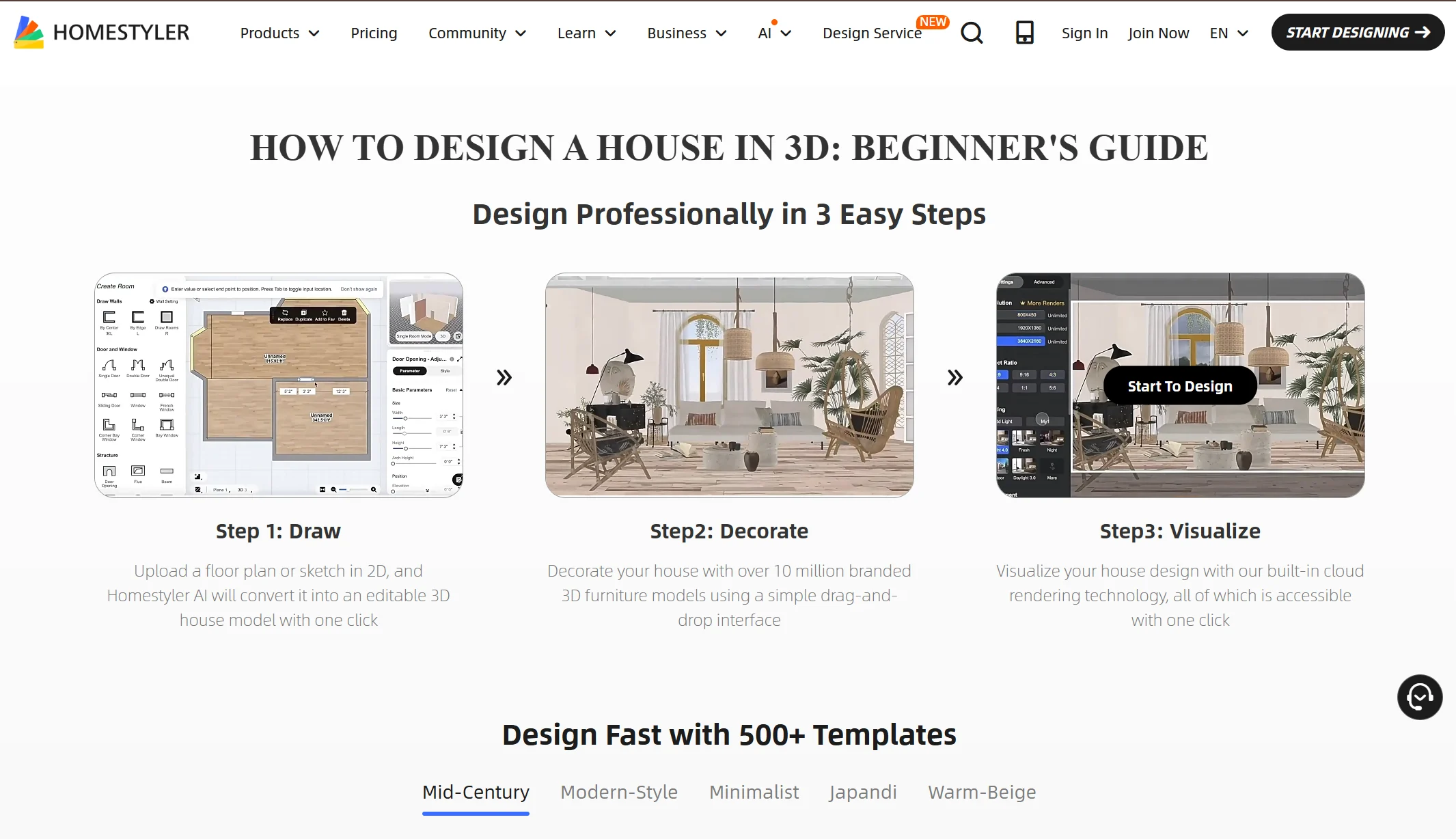 Homestyler - Best All in One Platform with Real Product Catalogs