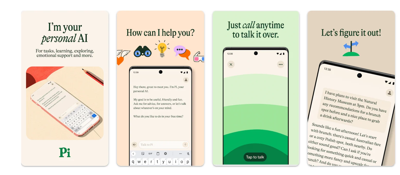 Pi - Best Personal Companion and Emotional Support
