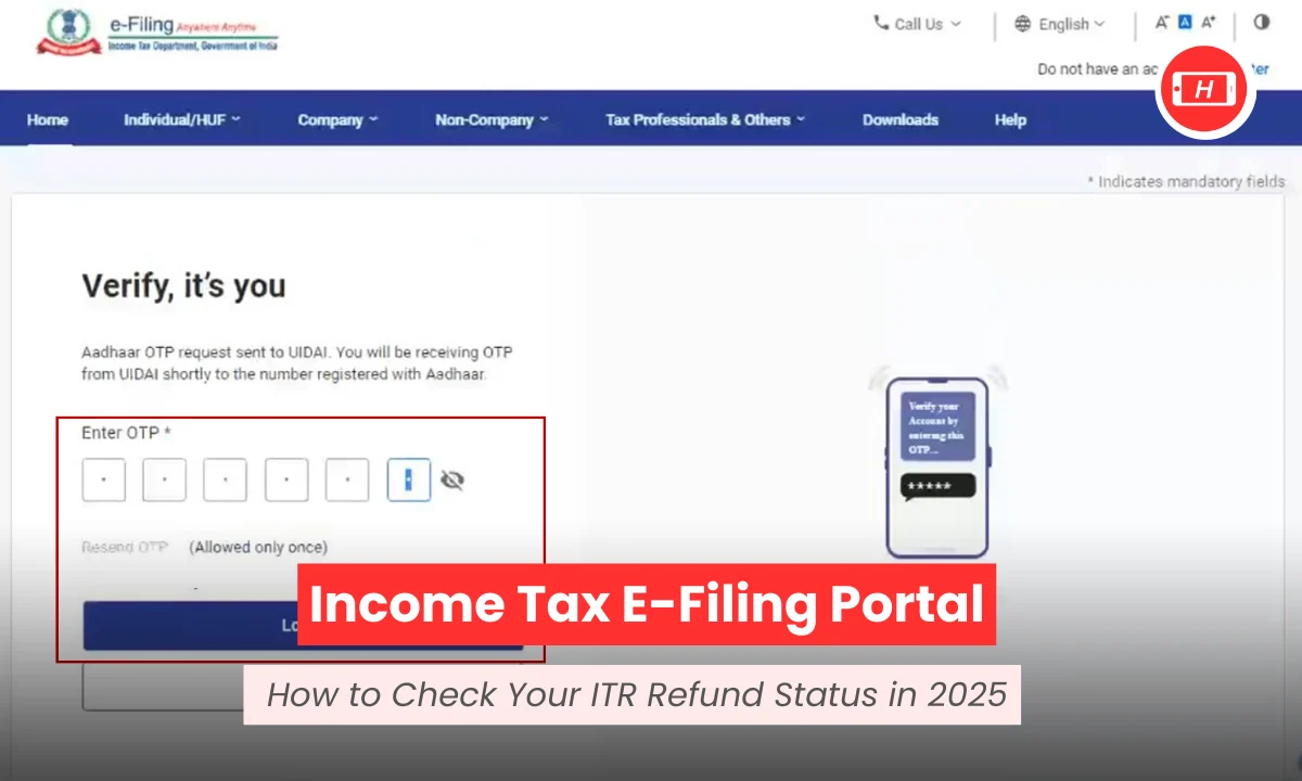 Income Tax E-Filing Portal: How to Check Your ITR Refund Status in 2025